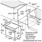 Balay 3HB5159B4 – Horno Multifunción – 71 L – Aire Caliente 3D Profesional – Clase A+ - Imagen 2