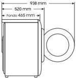 Lavadora Samsung WW80FG3M05TWEC – Carga Frontal – 8 kg – 1400 rpm – Clase A - Imagen 6